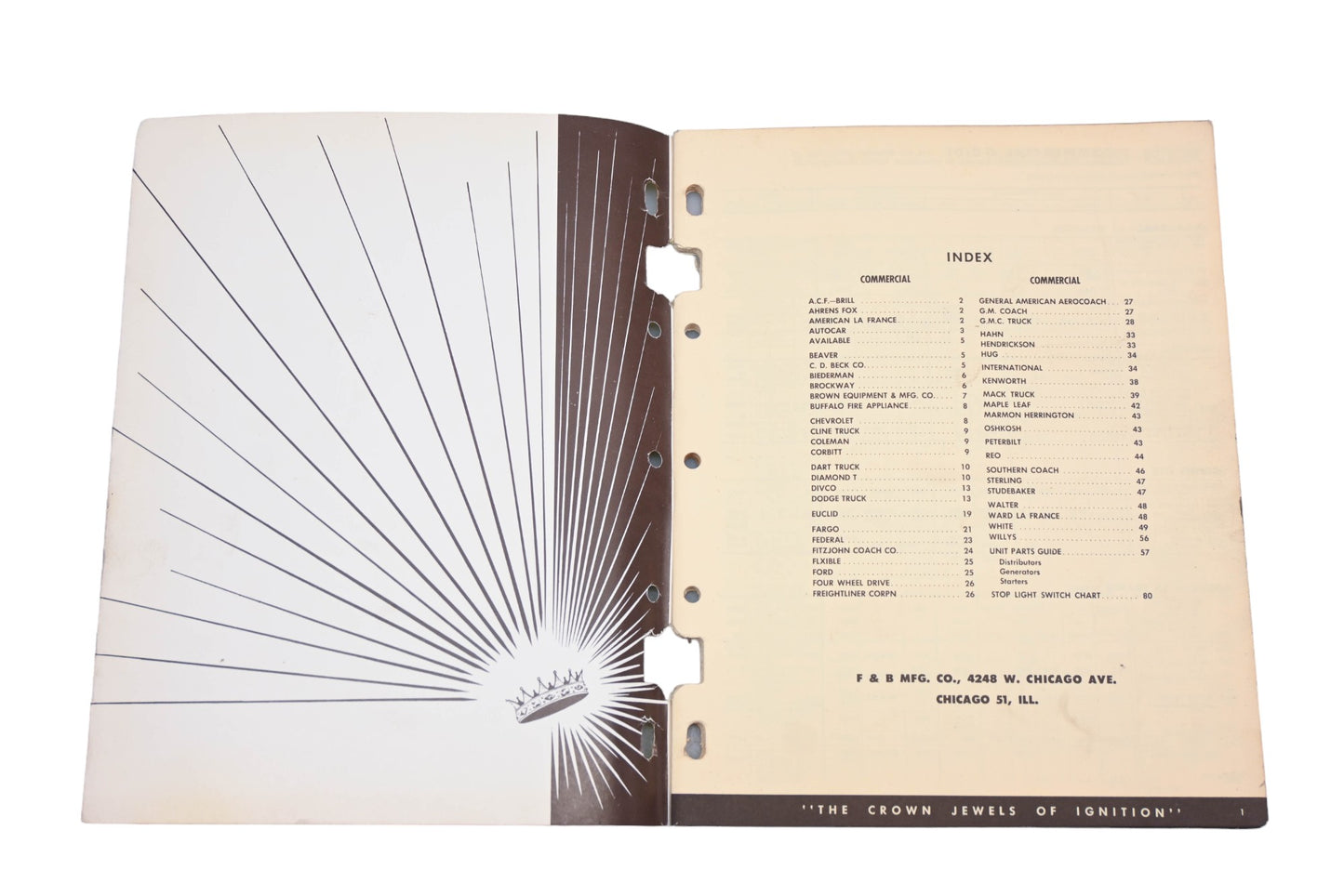 Filko 33T 1960 Truck Ignition Guide