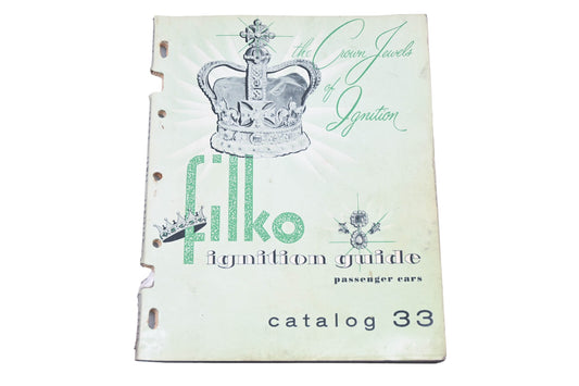 Filko 33 1960 Passenger Car Ignition Guide Catalog