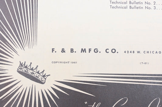 Filko 33TU 1961 Ignition Guide