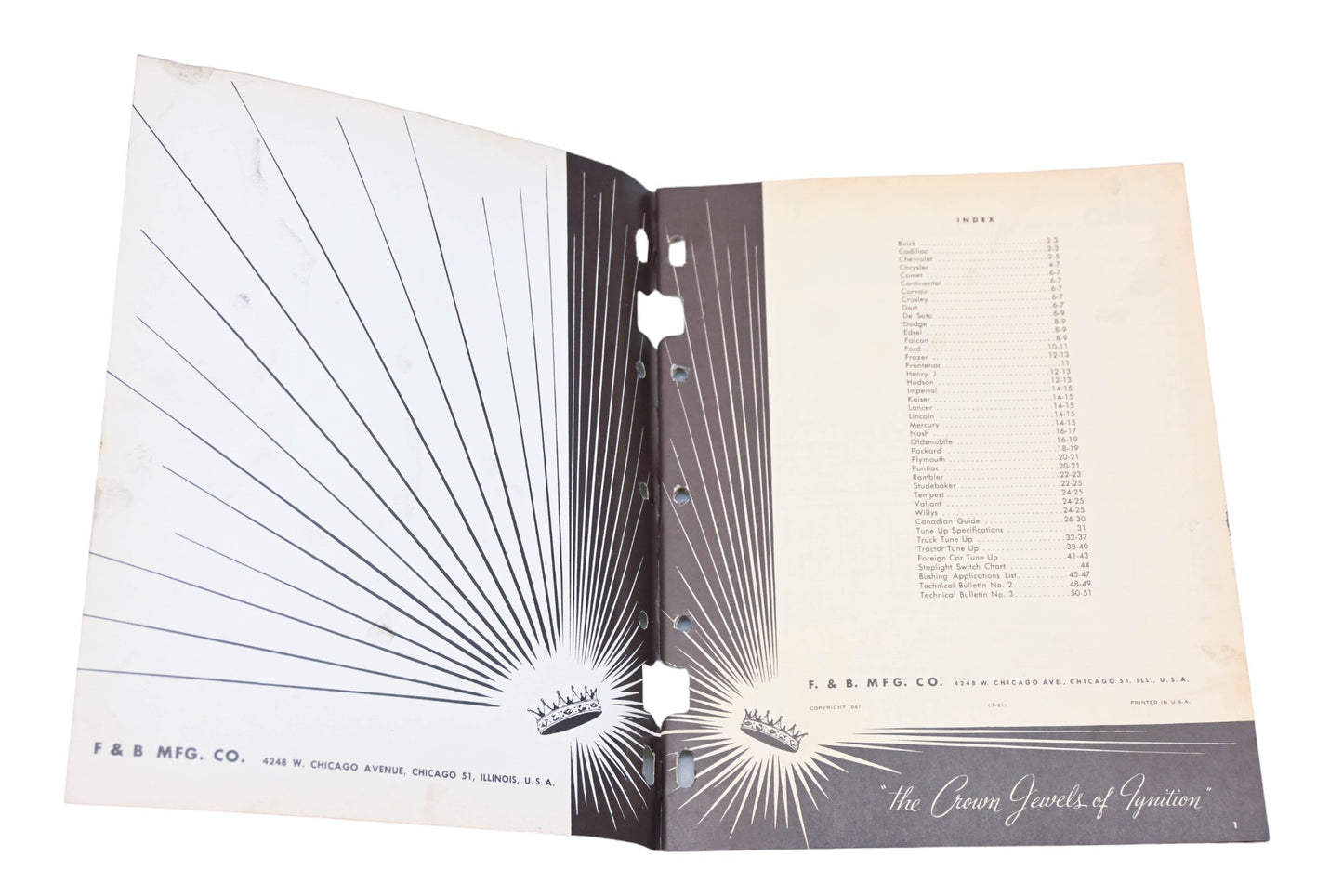 Filko 33TU 1961 Ignition Guide