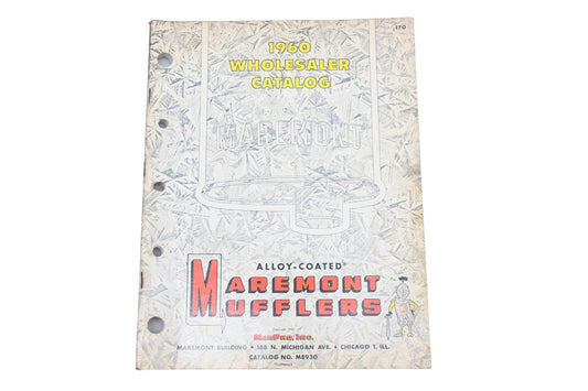MarPro M8930, M-8930 1960 Alloy-Coated Maremont Muffler Wholesaler Catalog
