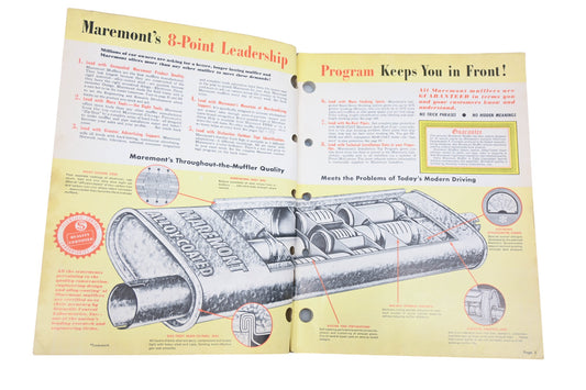 MarPro M8930, M-8930 1960 Alloy-Coated Maremont Muffler Wholesaler Catalog
