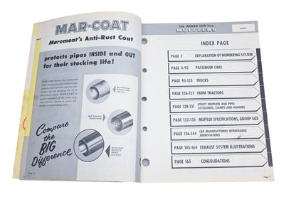 MarPro M8930, M-8930 1960 Alloy-Coated Maremont Muffler Wholesaler Catalog