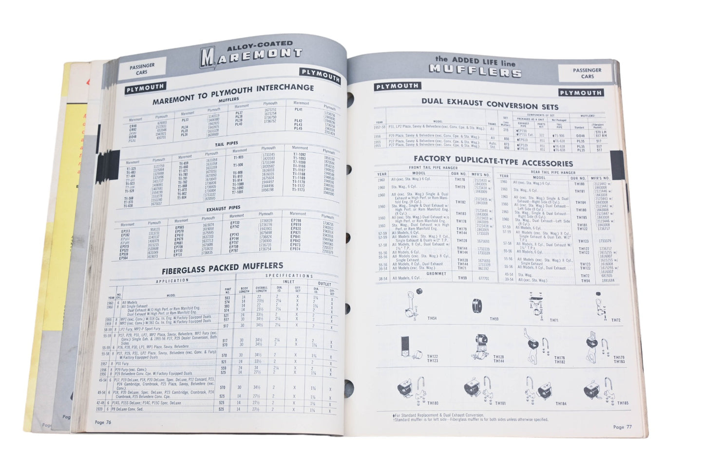 MarPro M8930, M-8930 1960 Alloy-Coated Maremont Muffler Wholesaler Catalog