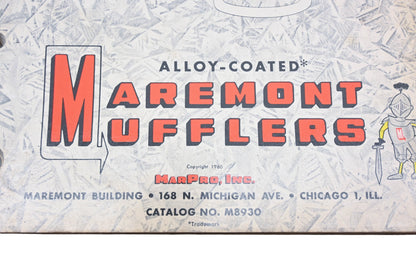 MarPro M8930, M-8930 1960 Alloy-Coated Maremont Muffler Wholesaler Catalog