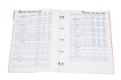Raybestos 21-LBS 1959 Lined Brake Shoe Catalog