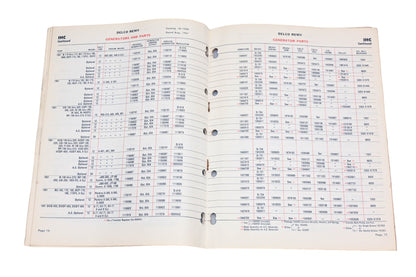Delco Remy 1A-102A 1961 Truck Parts Supplement Catalog