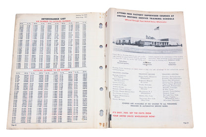 Delco Remy 1A-102A 1961 Truck Parts Supplement Catalog