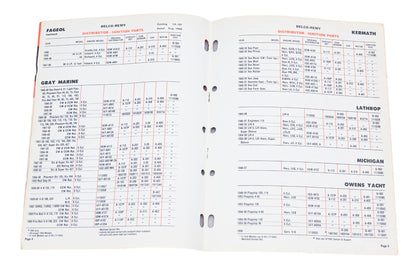Delco Remy 1A-107 1960 Marine Applications Equipment & Parts Catalog