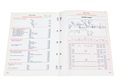 Delco Remy 1A-107 1960 Marine Applications Equipment & Parts Catalog