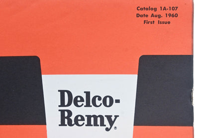 Delco Remy 1A-107 1960 Marine Applications Equipment & Parts Catalog