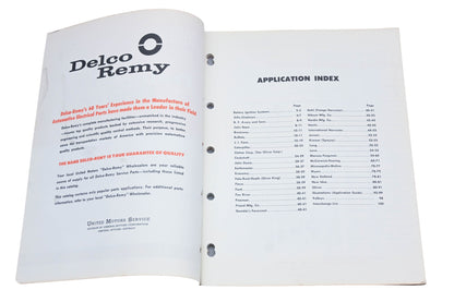 Delco Remy 1A-101 1961 Farm Equipment Parts Catalog