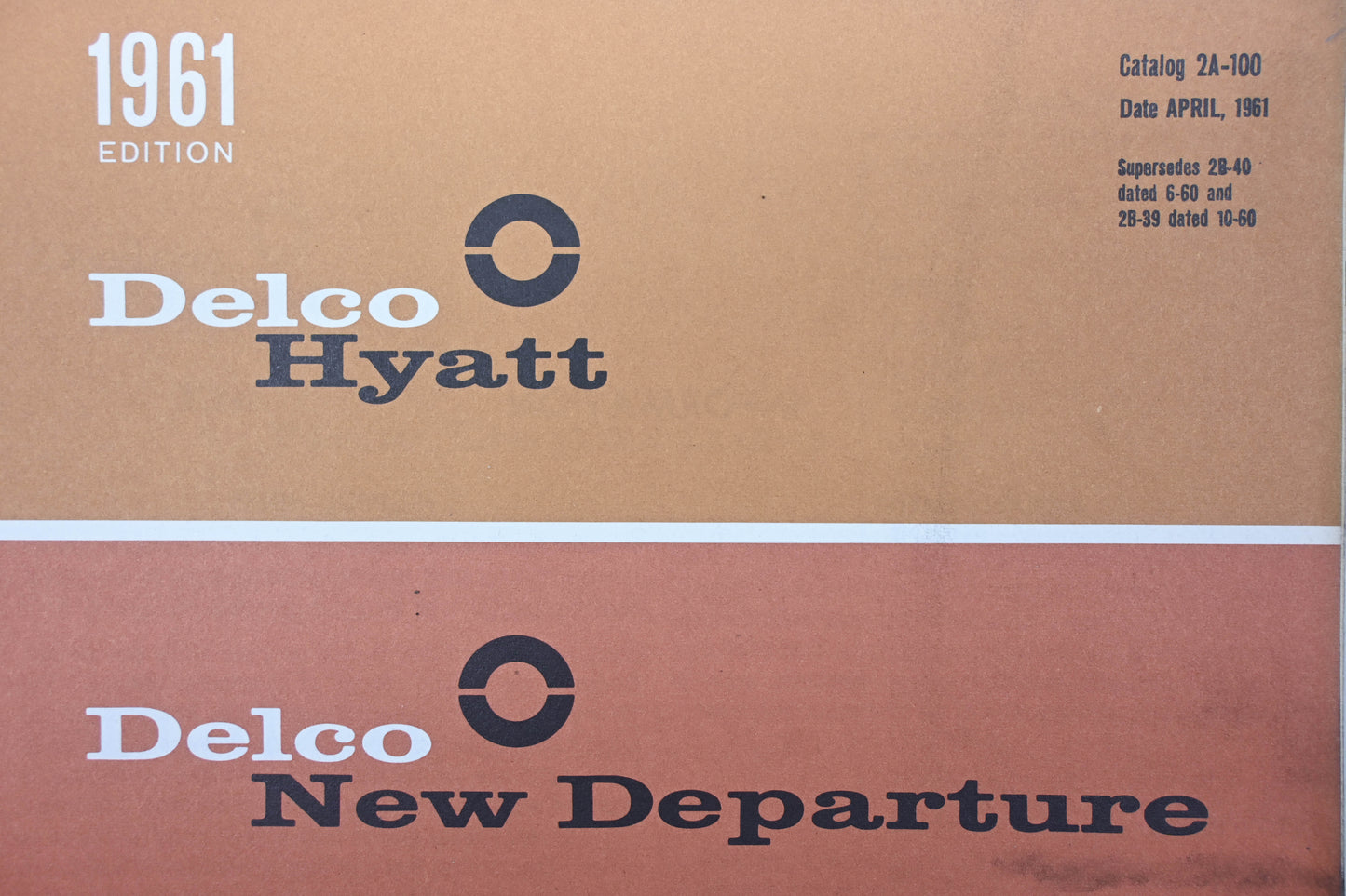 Delco Remy 2A-100 1961 Anti-Friction Bearings Catalog