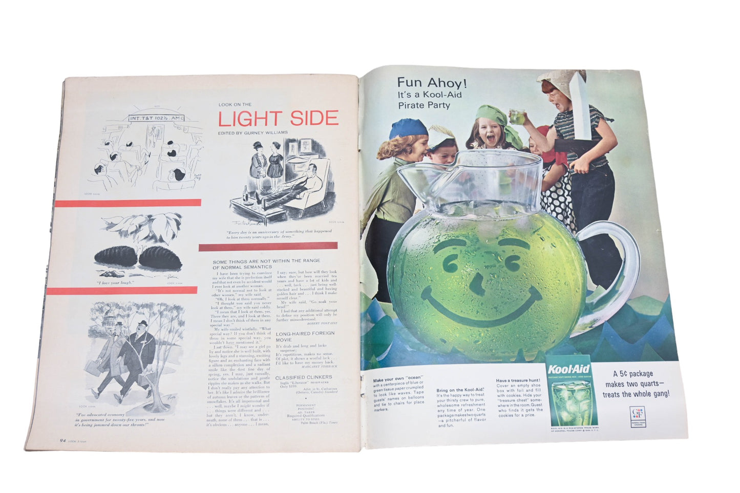 LOOK DK026-3 March 10, 1964 Magazine