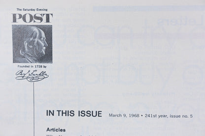 POST DK026-8 March 9, 1968 Magazine
