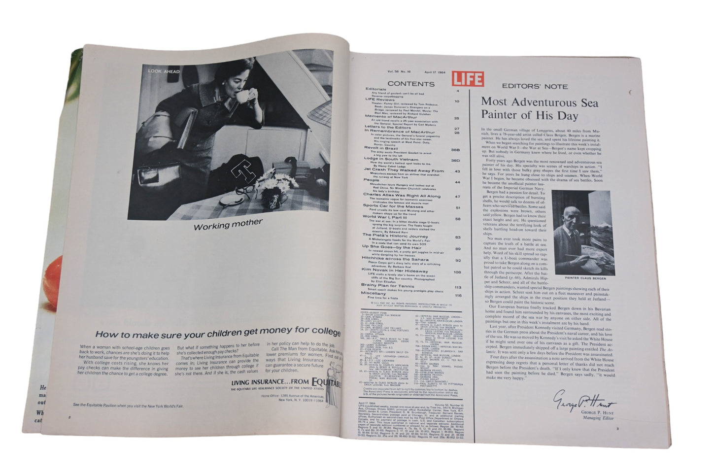 LIFE DK026-11 April 17, 1964 Magazine