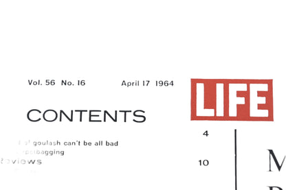 LIFE DK026-11 April 17, 1964 Magazine