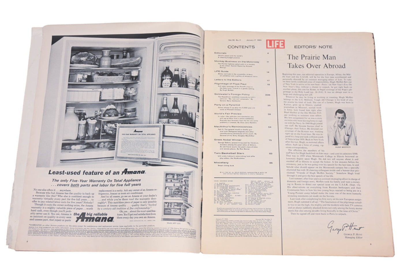 LIFE DK026-17 January 17, 1964 Magazine