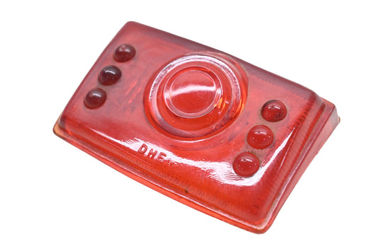 S.G. CB9513, CB 9513 Red Glass Lefthand Taillight Lens NOS