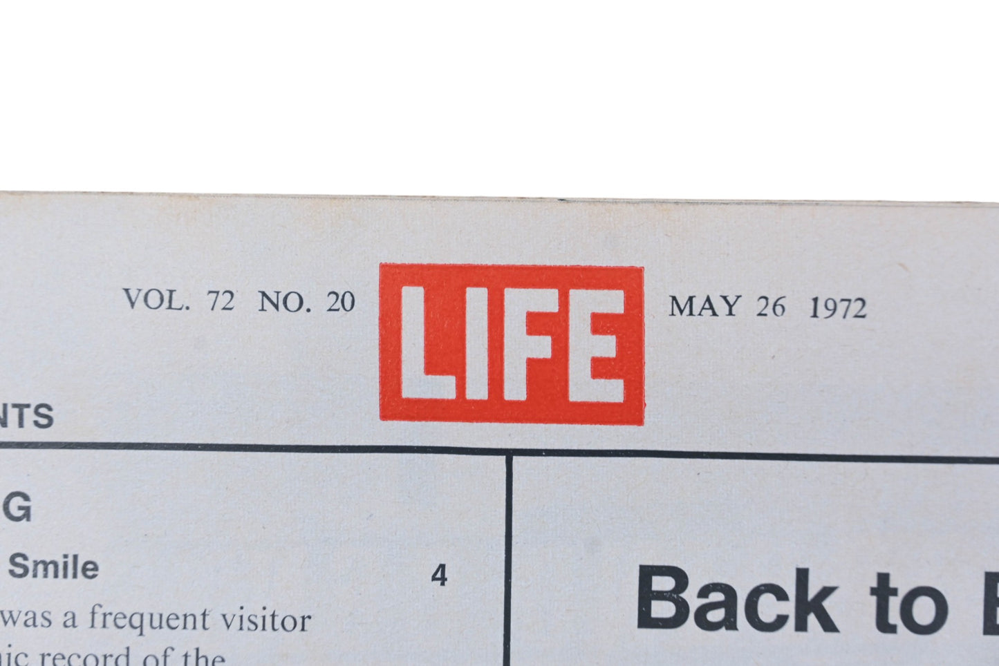 LIFE DK026-24 May 26, 1972 Magazine