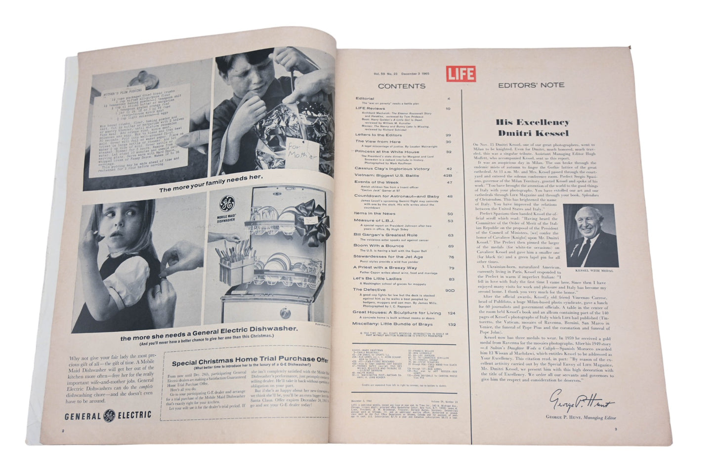 LIFE DK026-25 December 3, 1965 Magazine