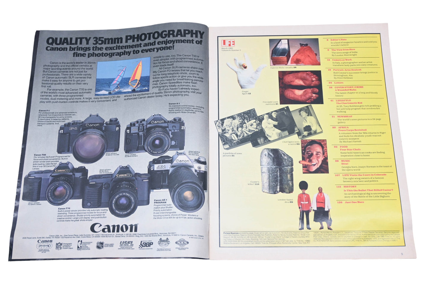 LIFE DK026-29 March 1985 Magazine