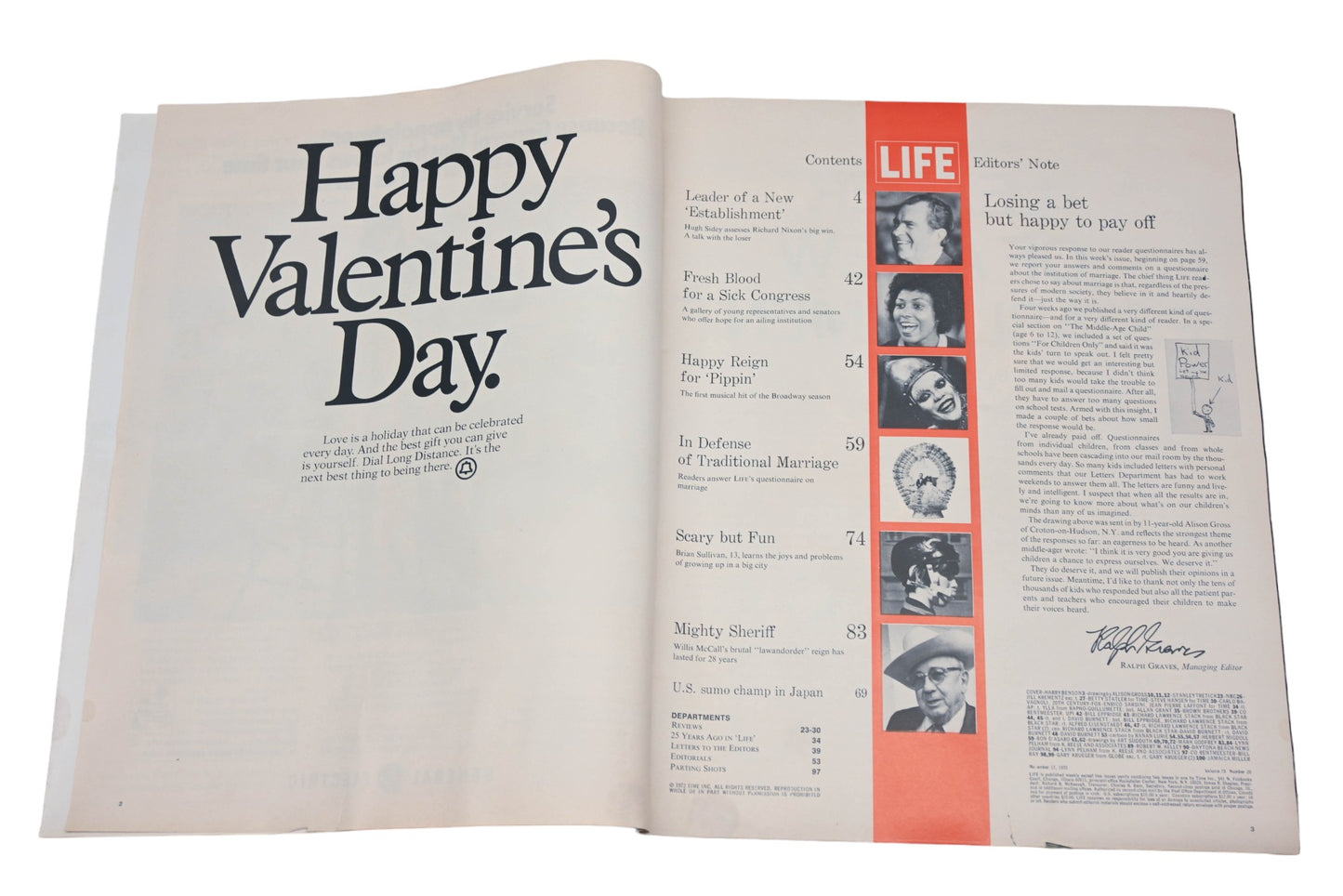 LIFE DK026-31 November 17,1972 Magazine
