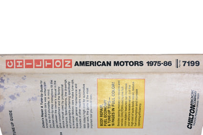 Chilton Book Company 7199 American Motors 1975-86 Repair & Tune-Up Guide