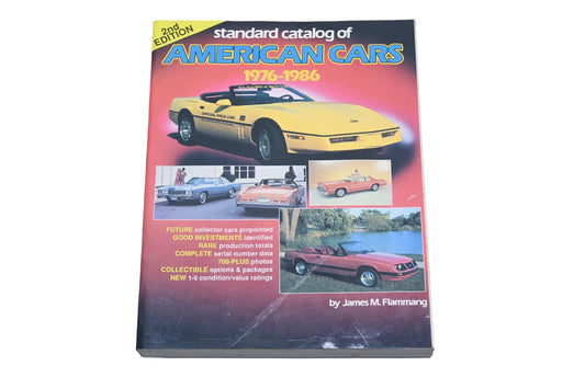 Krause Publications 0-87341-133-1, 88-081627 2nd Edition American Cars 1976-1986 Catalog