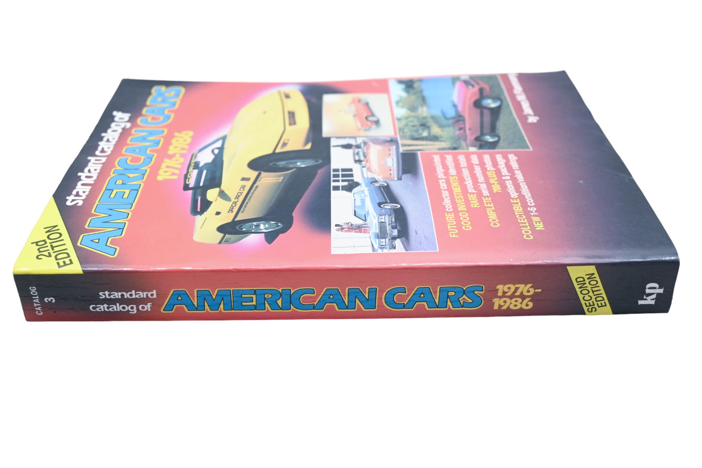 Krause Publications 0-87341-133-1, 88-081627 2nd Edition American Cars 1976-1986 Catalog