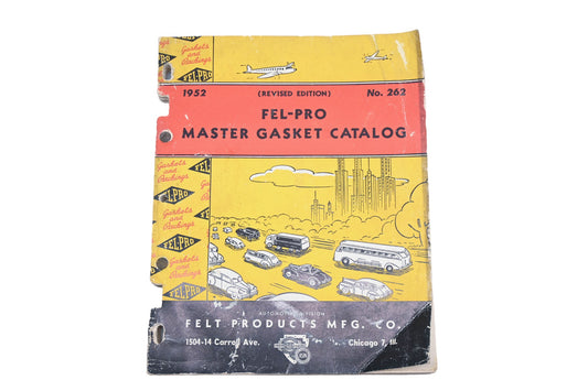 Fel-Pro 262-2ND-2, 52-10M No.262 1952 Master Gasket Catalog