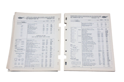 Fel-Pro 262-2ND-2, 52-10M No.262 1952 Master Gasket Catalog