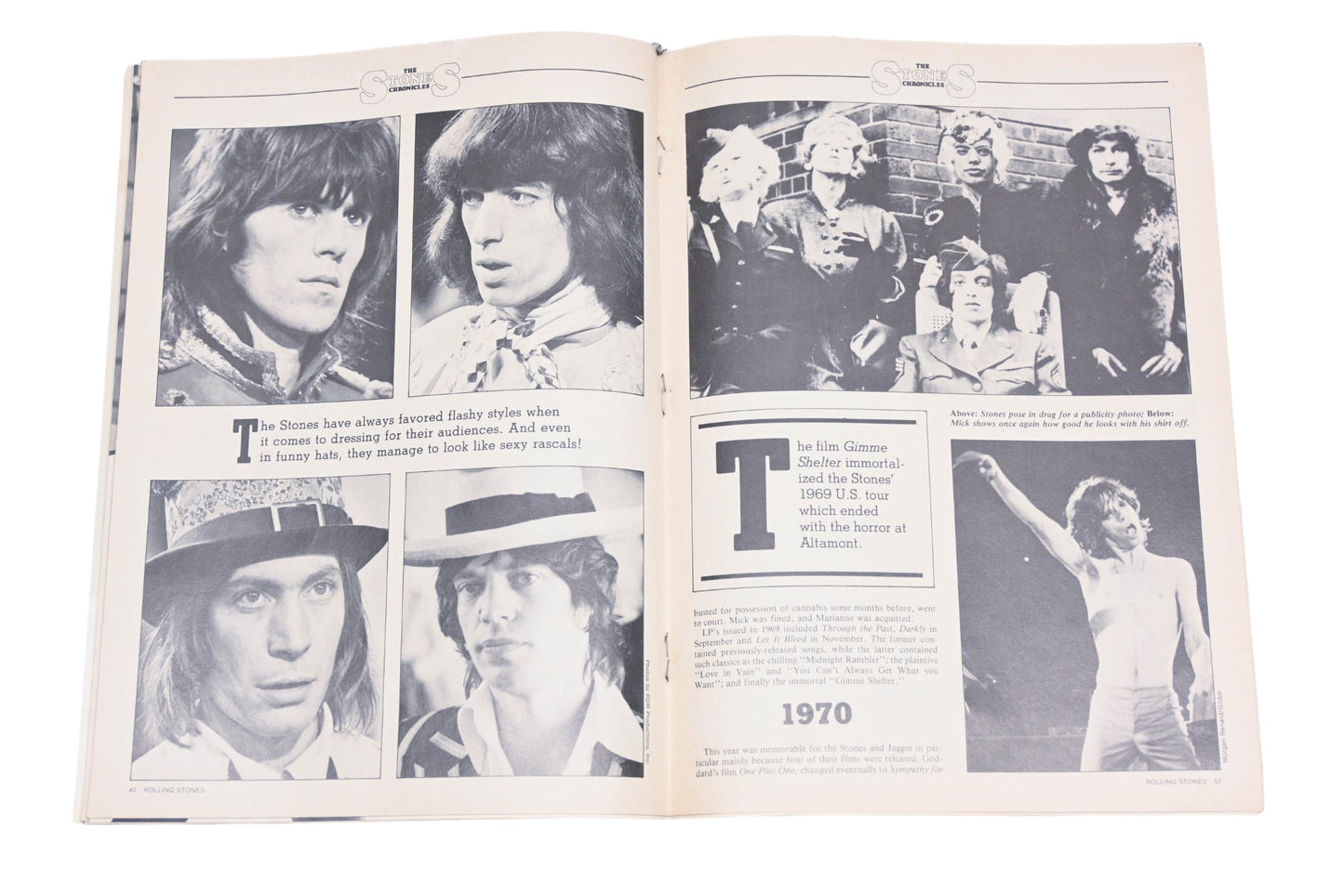 US IND-36715 1981 "Rolling Stones" Special Edition Magazine