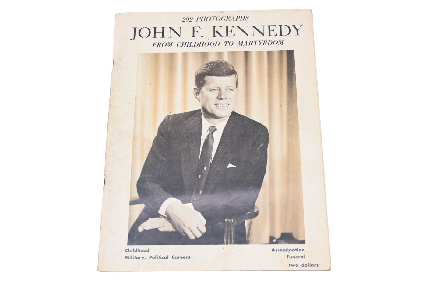 Tatler Publishing HU021-11 1963 John F Kennedy From Childhood to Martyrdom Photograph Book