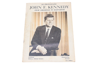 Tatler Publishing HU021-11 1963 John F Kennedy From Childhood to Martyrdom Photograph Book