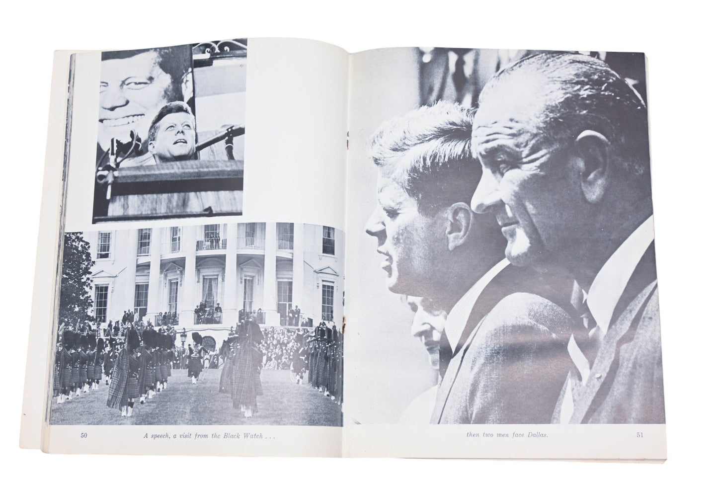Tatler Publishing HU021-11 1963 John F Kennedy From Childhood to Martyrdom Photograph Book