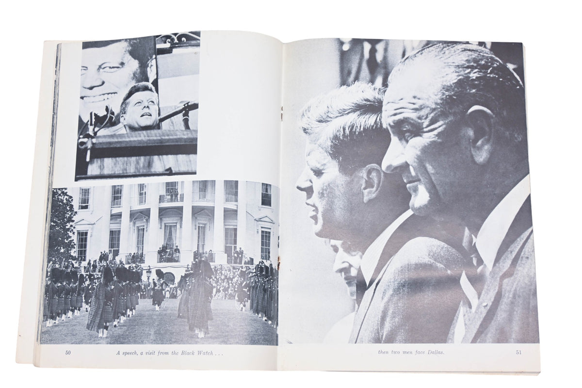 Tatler Publishing HU021-11 1963 John F Kennedy From Childhood to Martyrdom Photograph Book