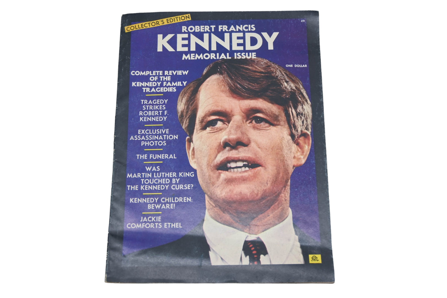 M.F.Enterprises HU021-12 1968 Robert F. Kennedy Memorial Issue Magazine