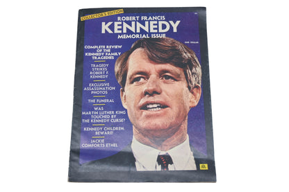 M.F.Enterprises HU021-12 1968 Robert F. Kennedy Memorial Issue Magazine