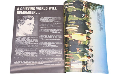 M.F.Enterprises HU021-12 1968 Robert F. Kennedy Memorial Issue Magazine