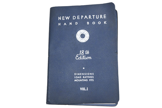 General Motors HU021-13 1946 New Departure Hand Book 18th Edition