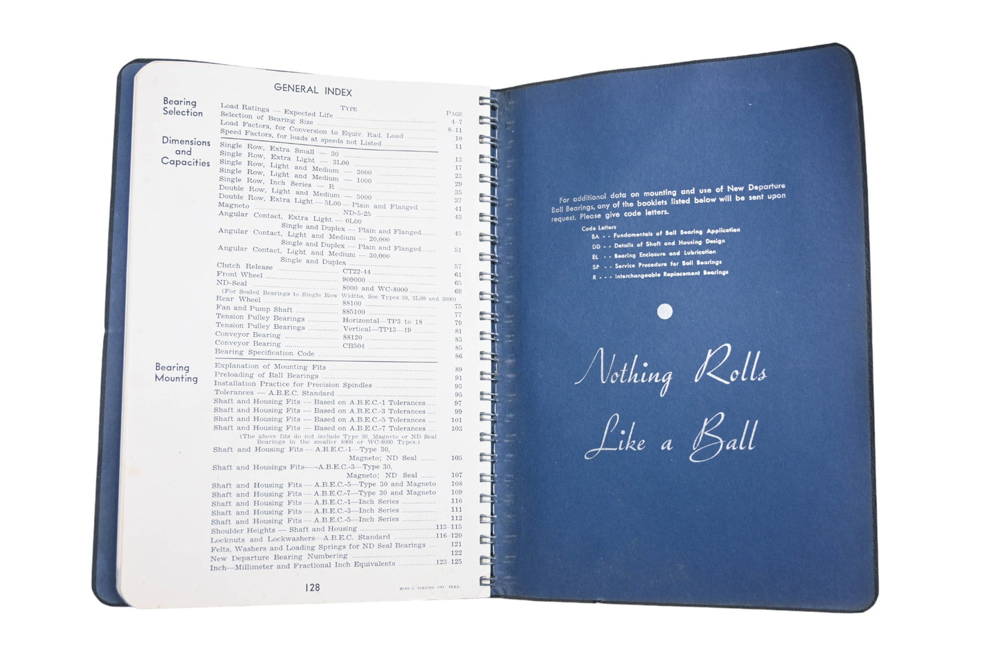 General Motors HU021-13 1946 New Departure Hand Book 18th Edition