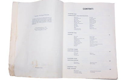 Clymer A-220 Volvo 122S Series P1800 Service Repair Handbook