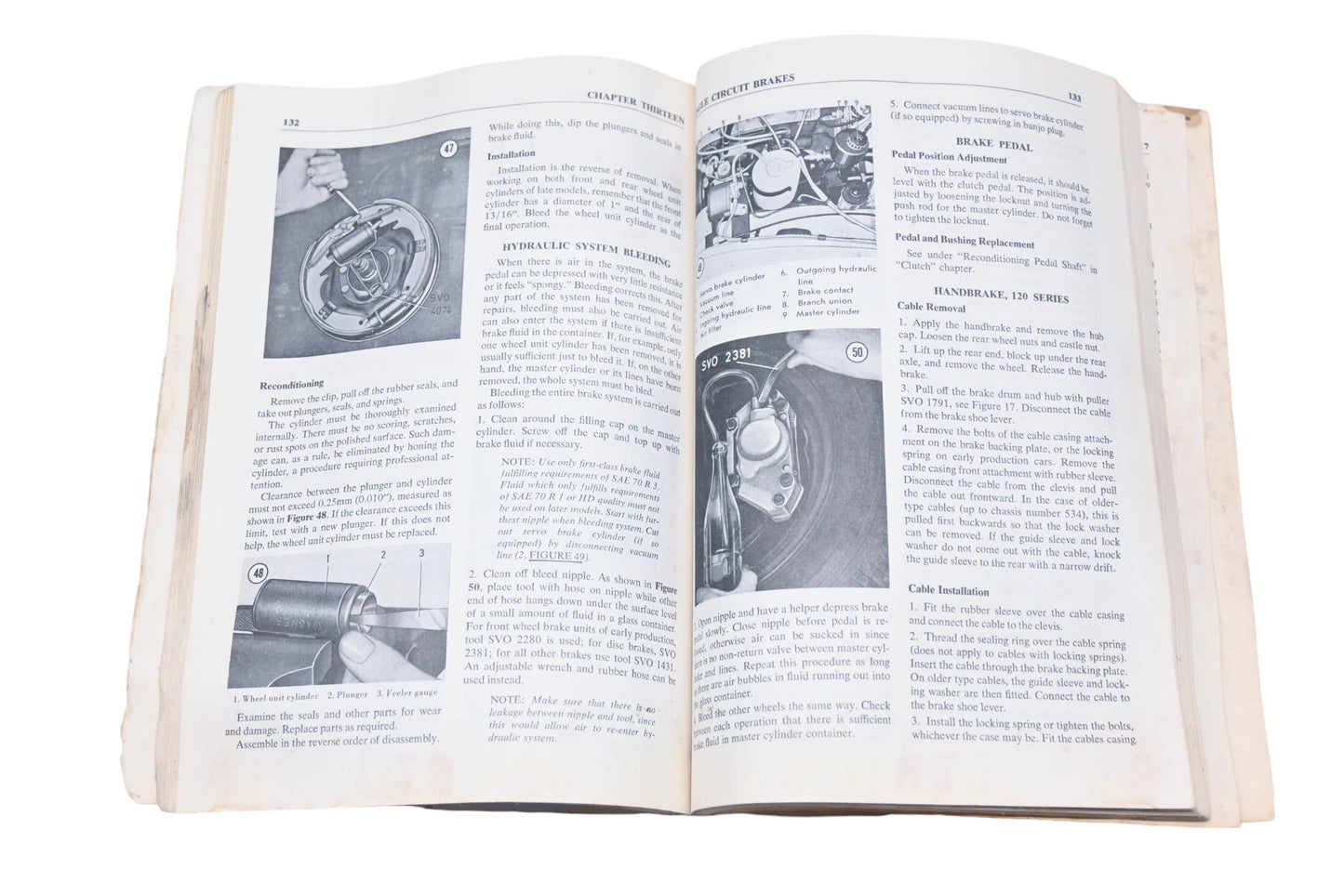 Clymer A-220 Volvo 122S Series P1800 Service Repair Handbook