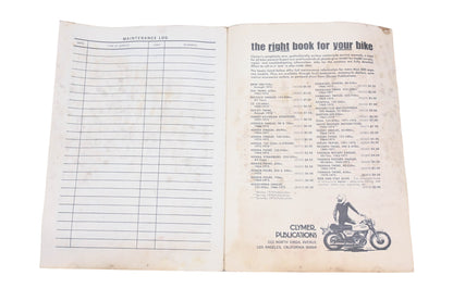 Clymer A-220 Volvo 122S Series P1800 Service Repair Handbook