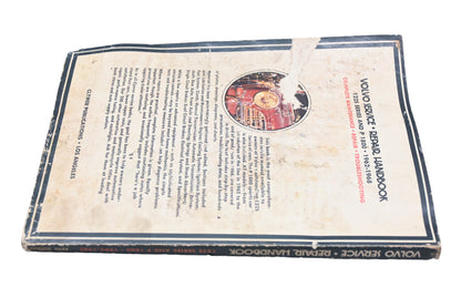 Clymer A-220 Volvo 122S Series P1800 Service Repair Handbook