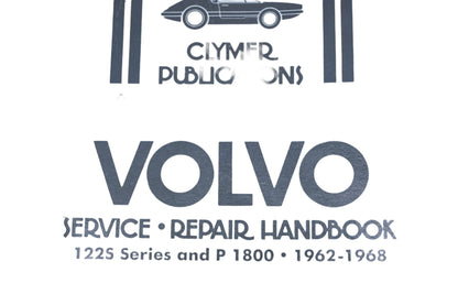 Clymer A-220 Volvo 122S Series P1800 Service Repair Handbook
