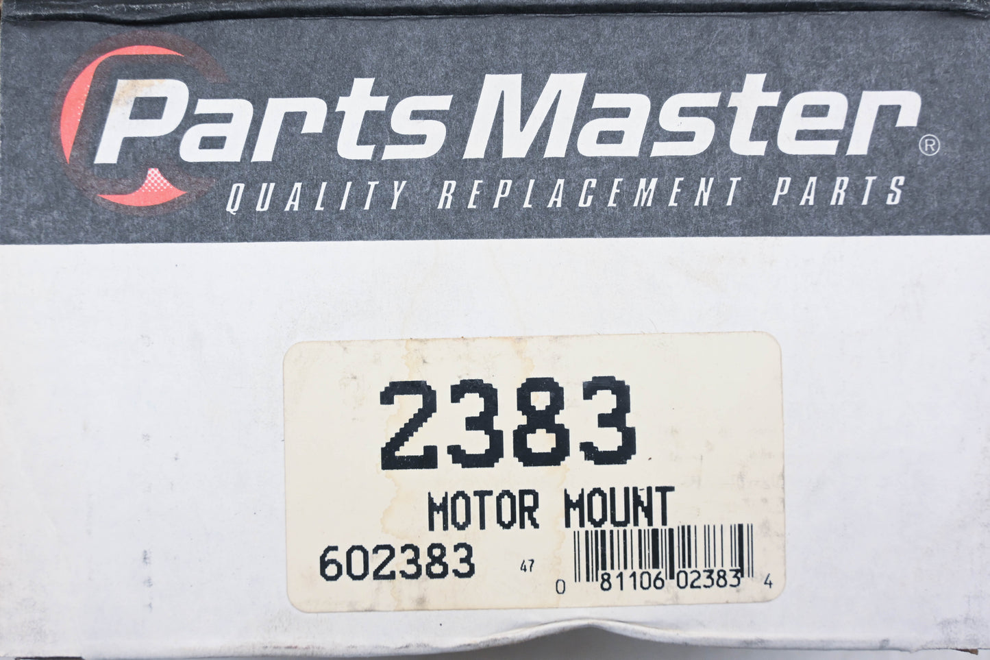 Parts Master 2383 Motor Mount NOS