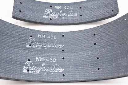 Raybestos WM43D, WM-42D Brake Lining Kit NOS