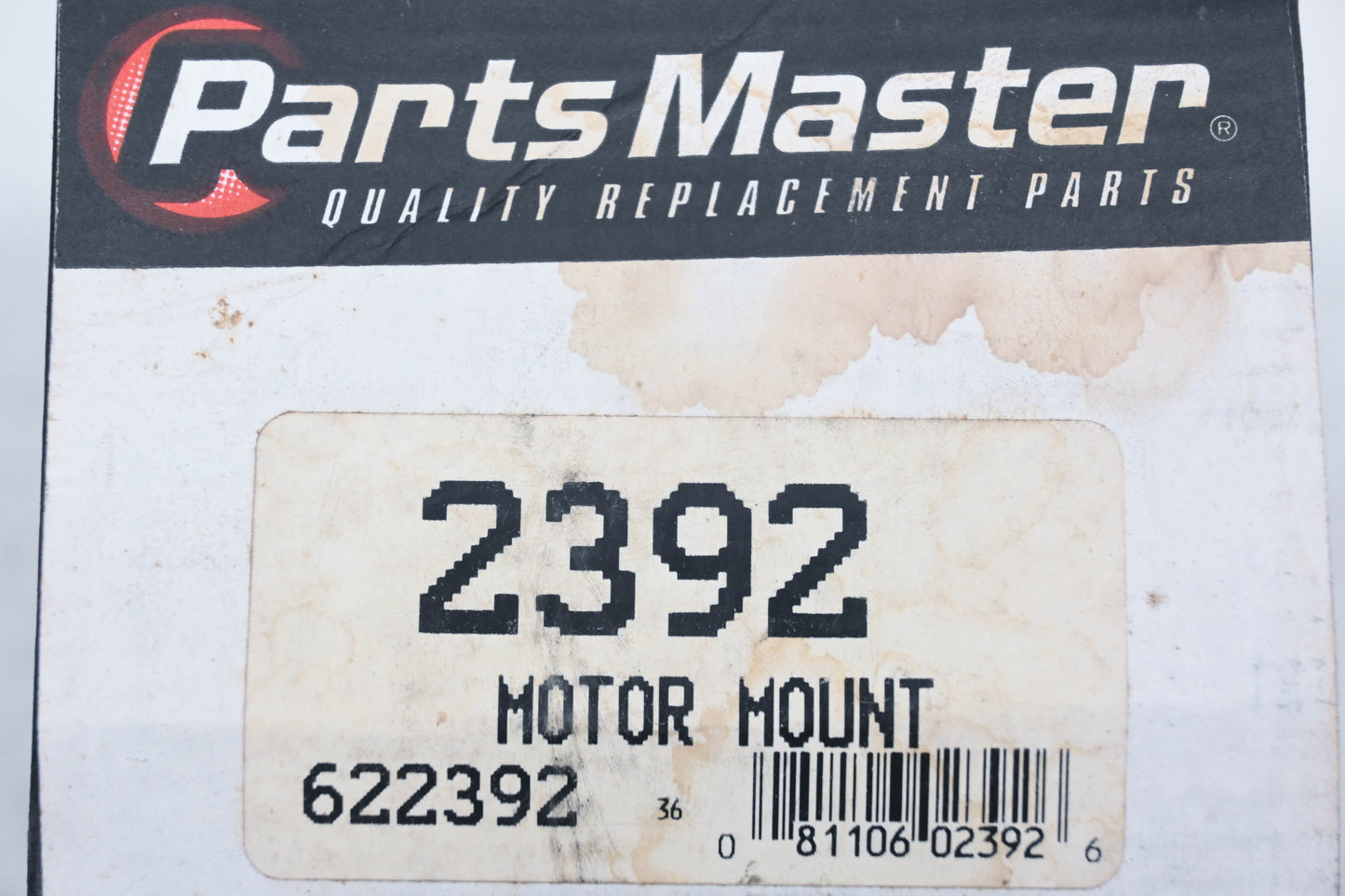 Parts Master 2392, 622392 Motor Mount NOS